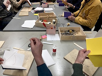 curious hands. space + sound in learning making 